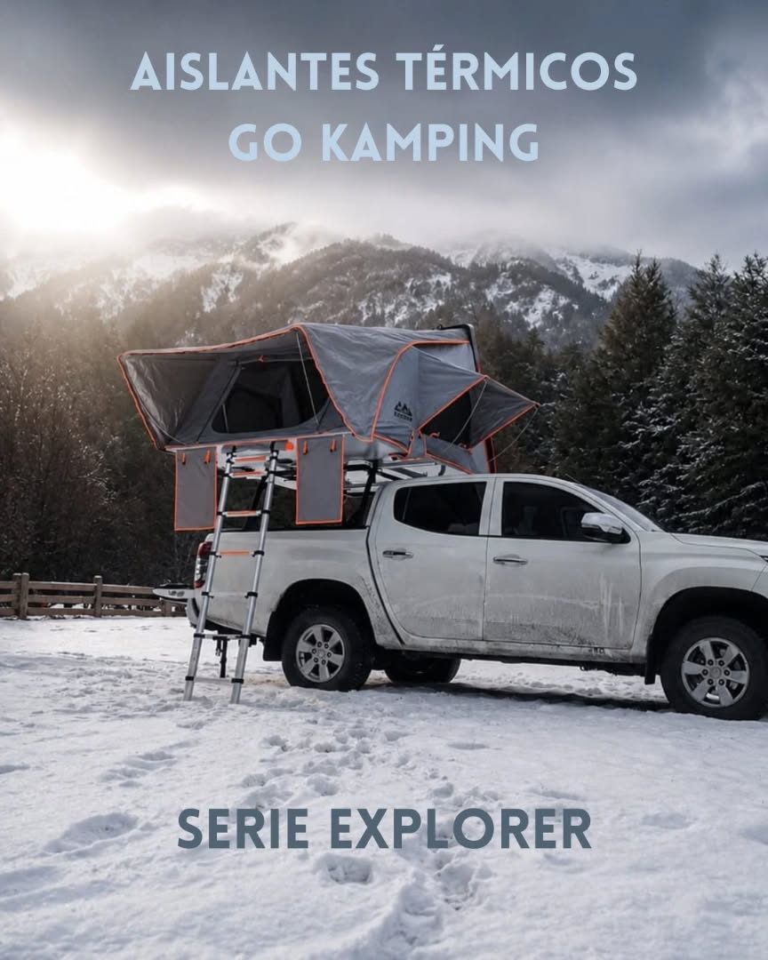 🏔️ EL INVIERNO NO ES UN LÍMITE, ES UNA INVITACIÓN A EXPLORAR.
Aprovecha nuestras últimas unidades de aislantes térmicos para Carpas Explorer compatibles con modelos que cuentan con cierre con llave.
❄️ Explorer M: $80.000
❄️ Explorer XL: $120.000
Mantén el calor, extiende tus aventuras y disfruta cada destino sin importar la temperatura.
¡Últimas unidades disponibles!